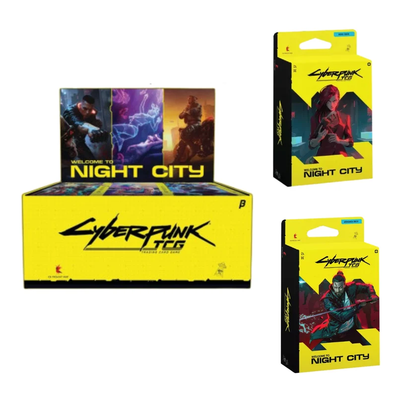Bundle - Welcome To Night City / Display BETA + 2 Decks