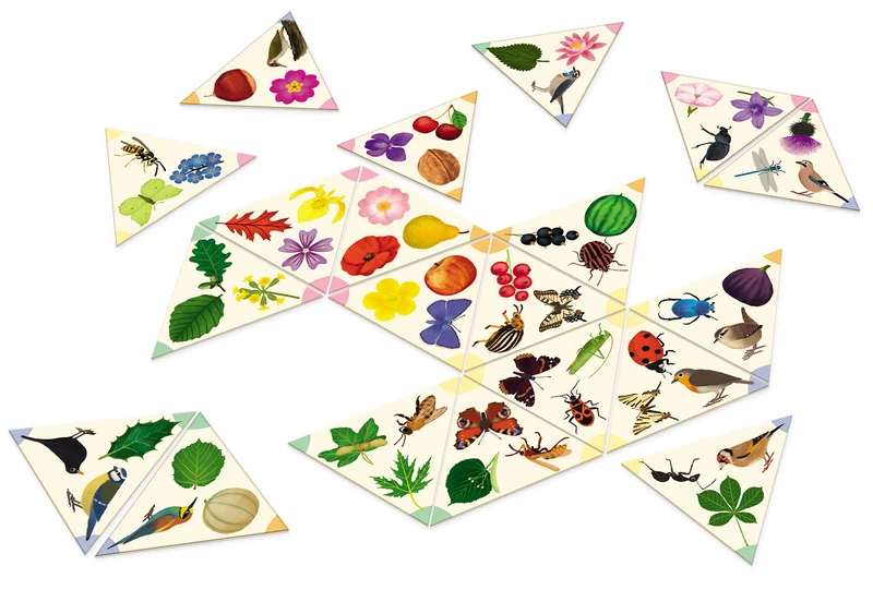 Tridomino du jardin