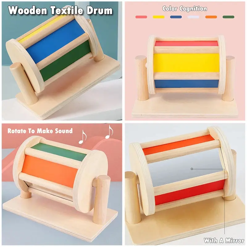 Jouets Montessori en Bois – Développement Sensoriel