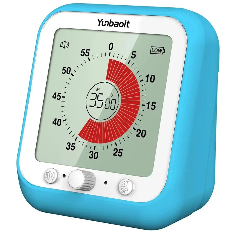 Chronomètre Visuel VT09 – Écran Couleur 3,5 Pouces