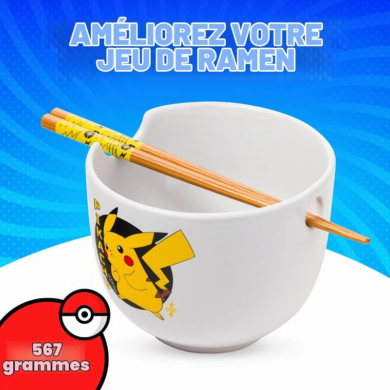 Bol à ramen - Pokémon Pikachu