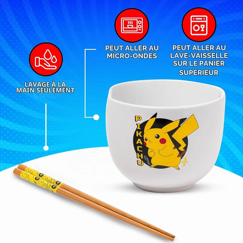Bol à ramen - Pokémon Pikachu