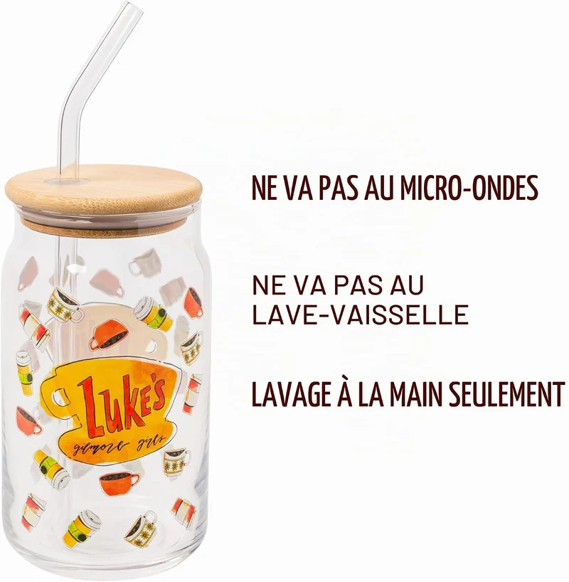 Gobelet en verre - Luke's Gilmore Girls