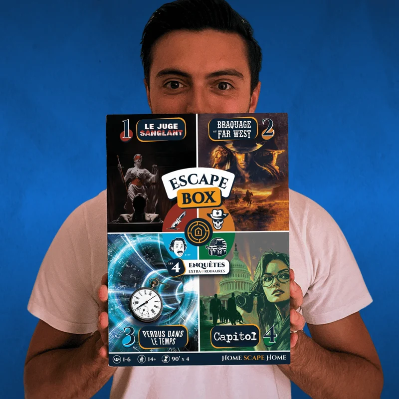 Escape Box • Les 4 enquêtes extraordinaires