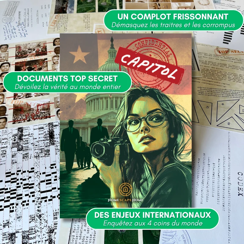 Escape Box - Les 4 enquêtes extraordinaires