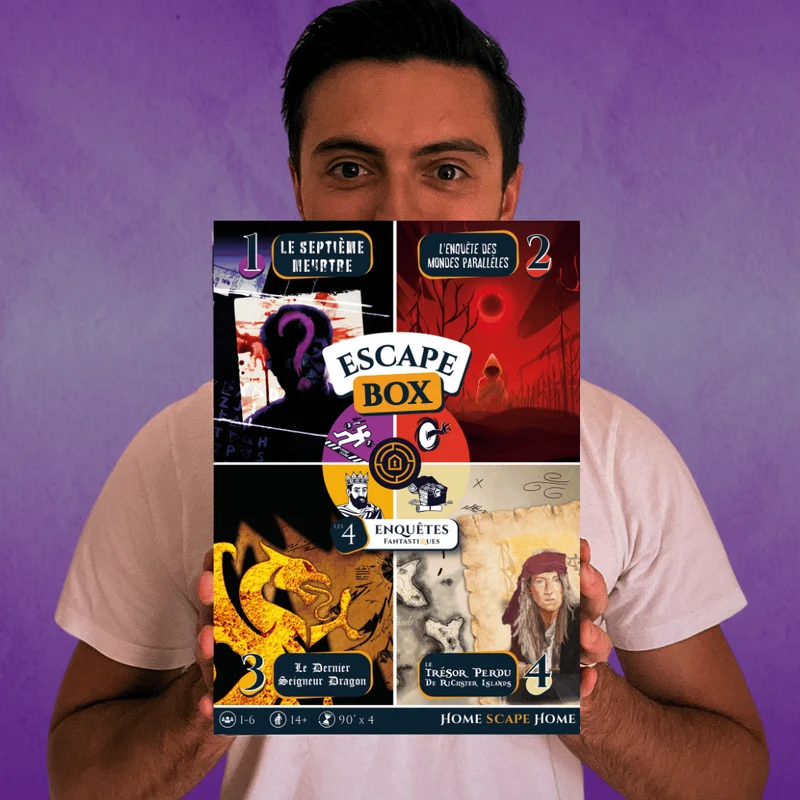Escape Box • Les 4 enquêtes fantastiques