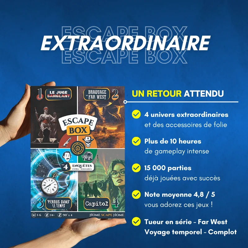 Pack Trio • Fantastique + Extraordinaire + Mystérieuse