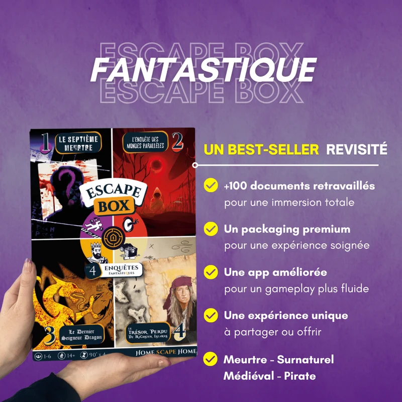 Pack Duo • Fantastique + Mystérieuse