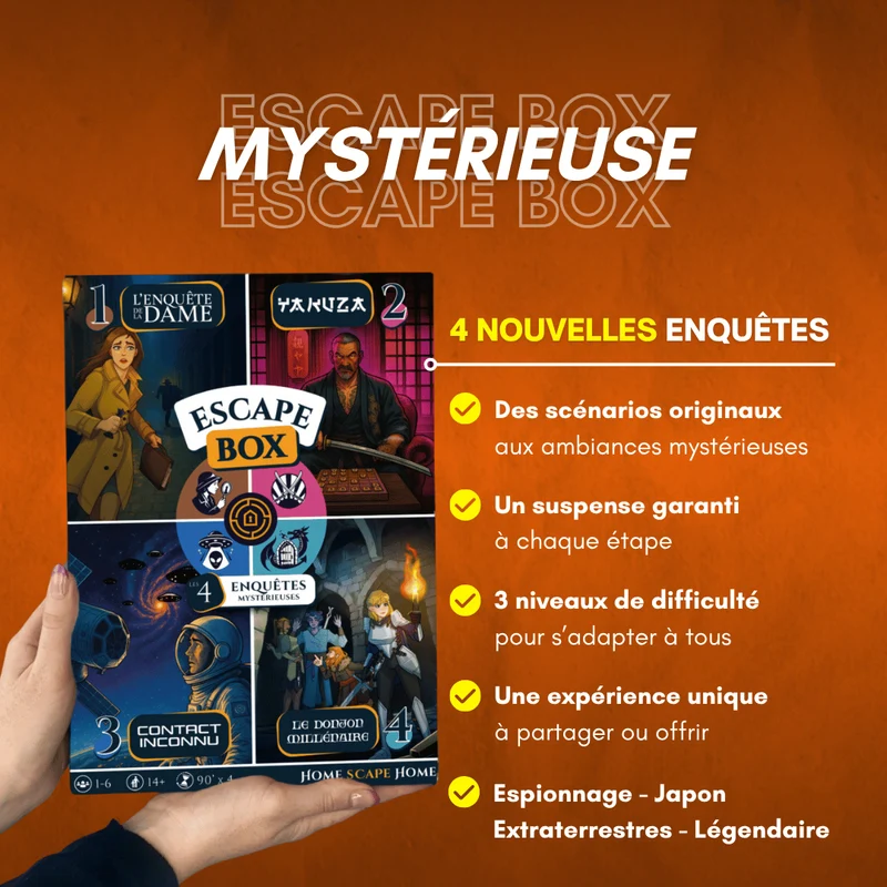 Pack Duo • Fantastique + Mystérieuse