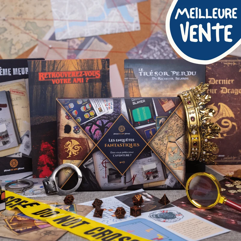 Escape Box • Les 4 enquêtes fantastiques