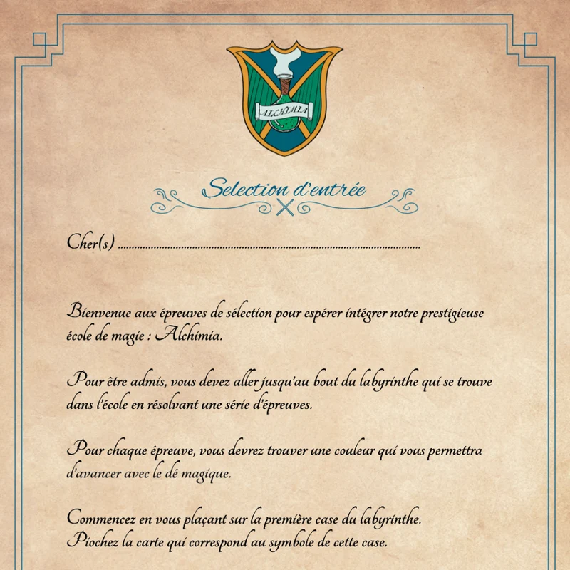 L'école de magie - Bienvenue à Alchimia