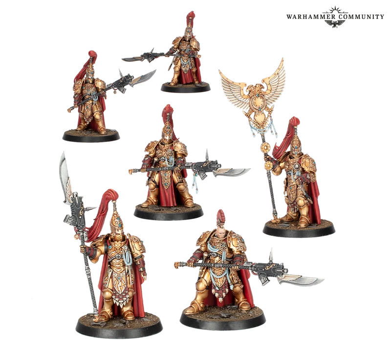 Adeptus Custodes - Sodalité de Gardes Custodiens