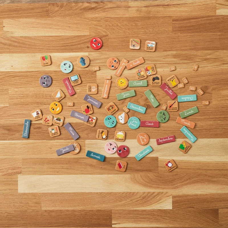 Semainier Enfant — Jeu Je Comprends Ma Journée Montessori