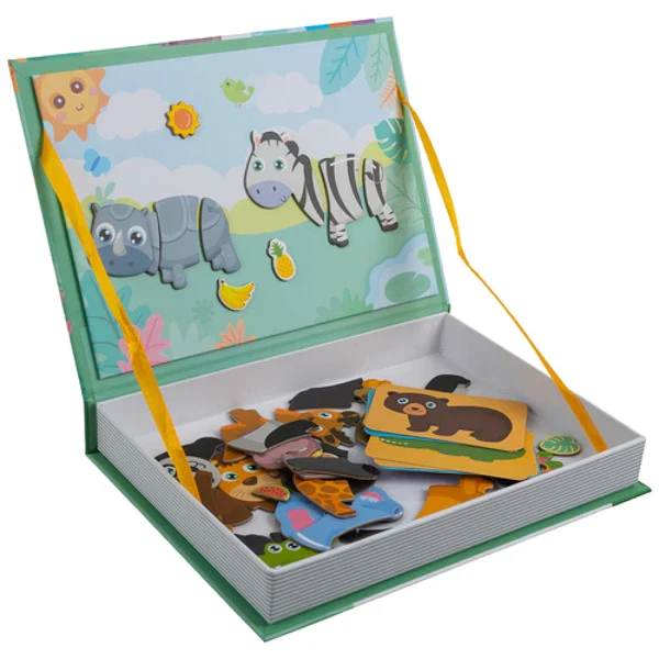 Puzzle animaux magnétique Montessori – puzzle aimanté éducatif pour enfant dès 3 ans