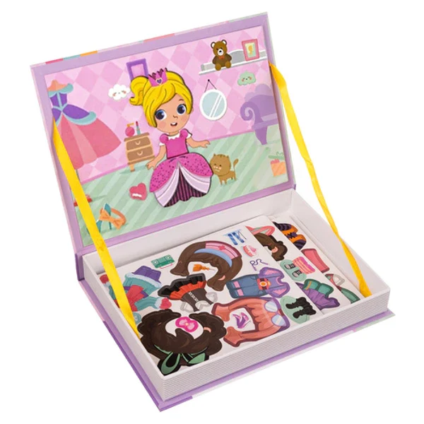 Puzzle 3 ans fille – puzzle magnétique d’habillage mode