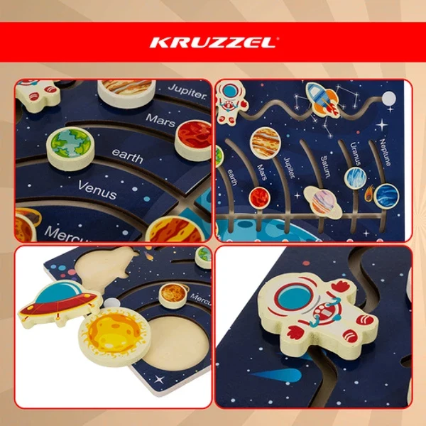 Puzzle système solaire – Découvrir les planètes en s’amusant