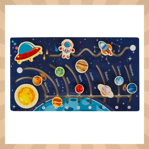 Puzzle système solaire – Découvrir les planètes en s’amusant
