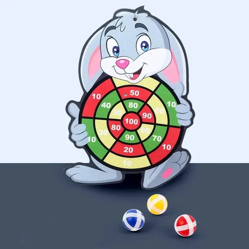 Cible Montessori à balles collantes – Jeu d’adresse pour enfants