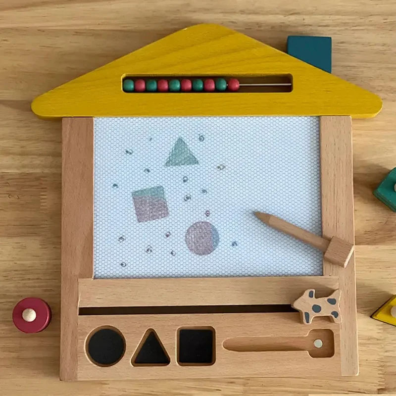 Planche à dessin Montessori en bois – Créativité et apprentissage ludique