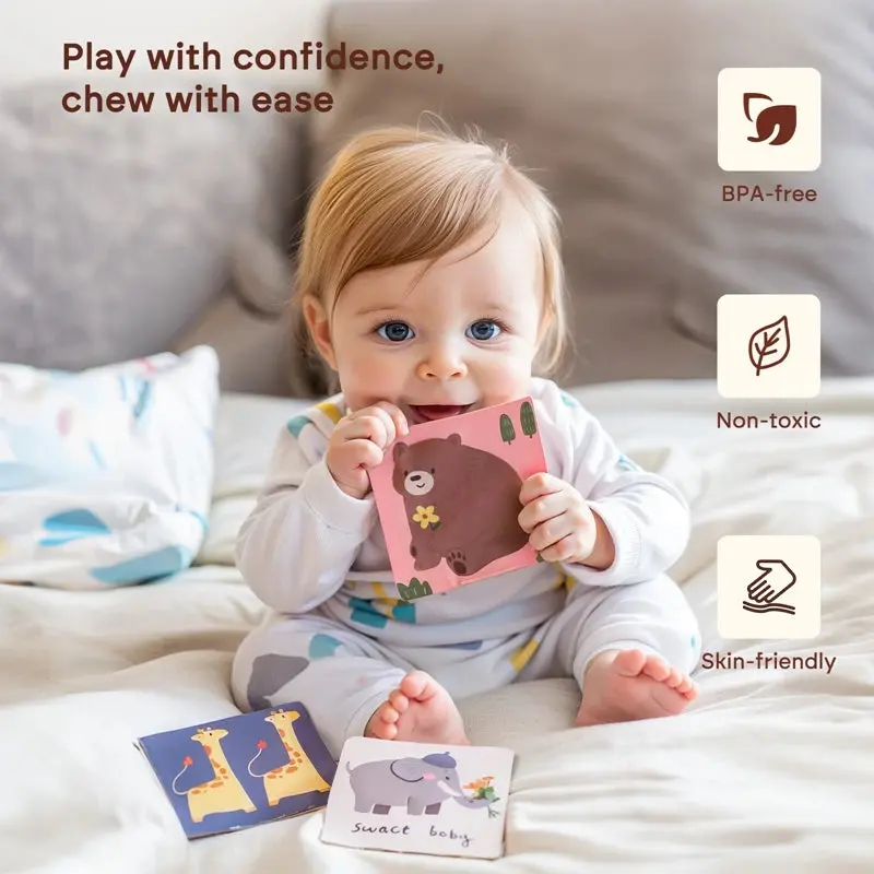 Jouet Montessori Tissu Magique – Développement Sensoriel