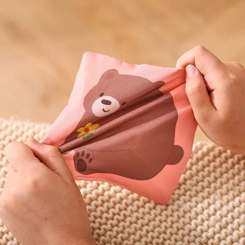 Boîte à mouchoirs magique - Jouet Montessori pour bébé