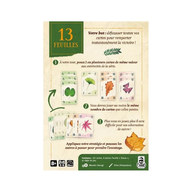 13 Feuilles
