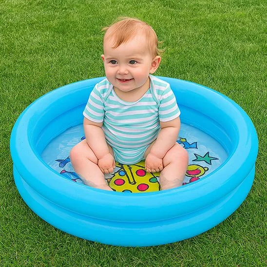 Piscine gonflable | Familiale Rafraîchissante