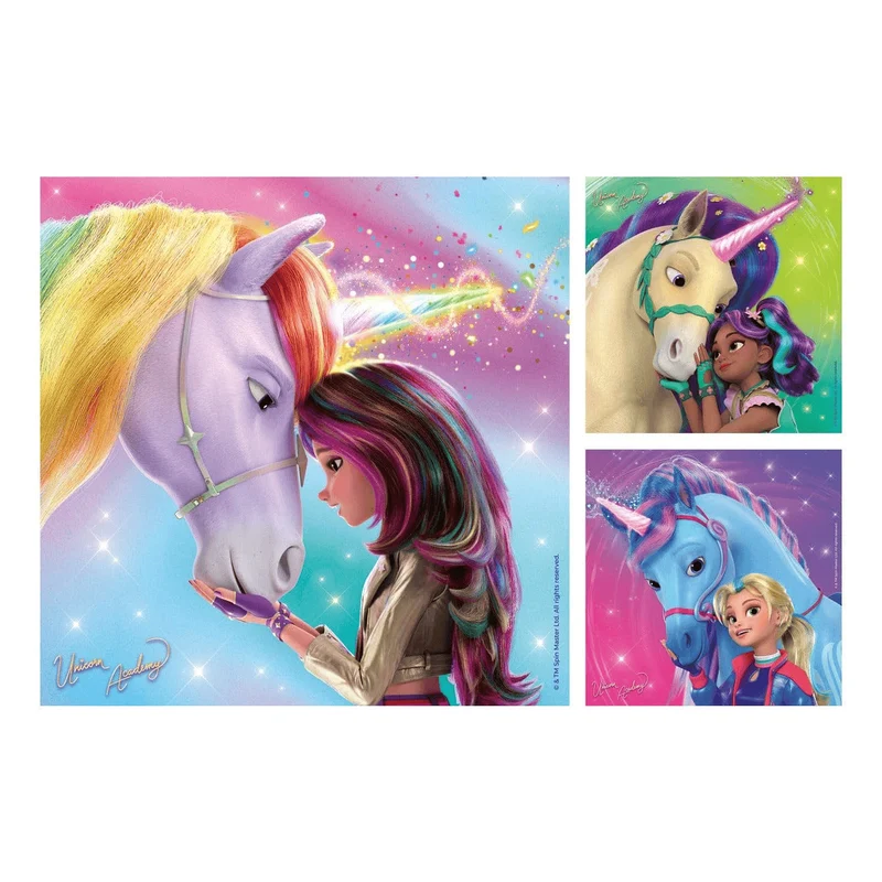 Unicorn Academy (3x49pcs)