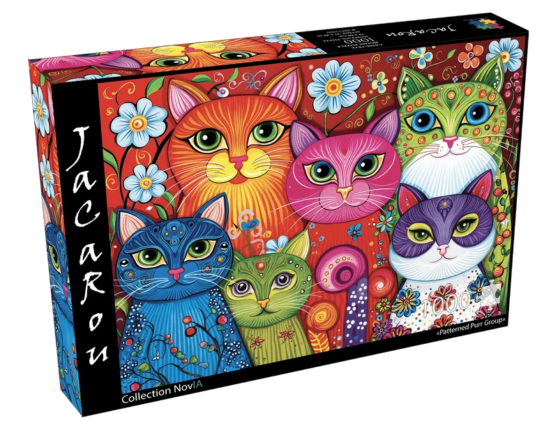 Patterned Purr Group (1000 pcs)