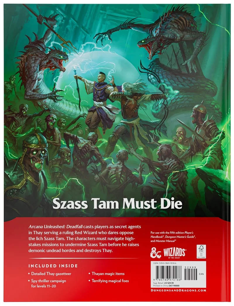 DND RPG Arcana Unleashed Deadfall (EN)