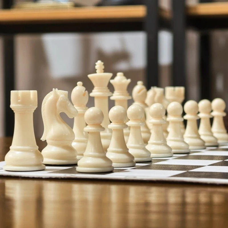 Jeu d'échecs pliable Royal - voyage de luxe