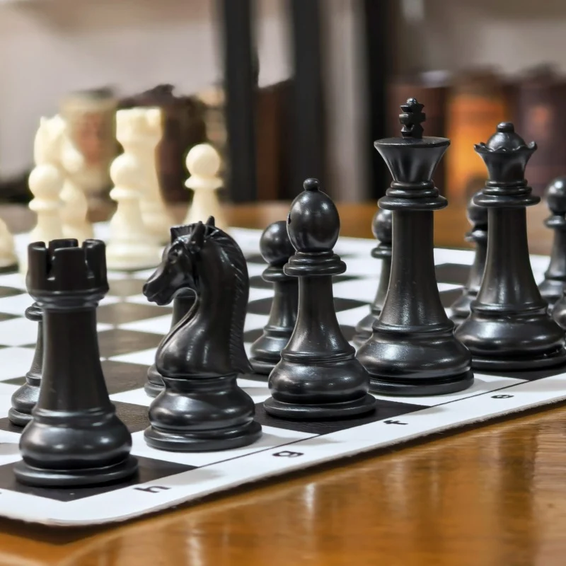 Jeu d'échecs pliable Royal - voyage de luxe