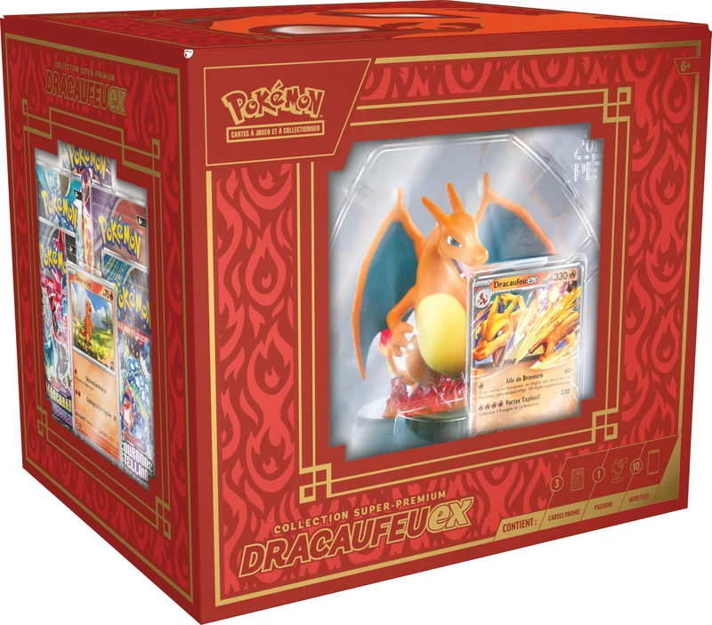 Pokémon Collection super premium Dracaufeu EX