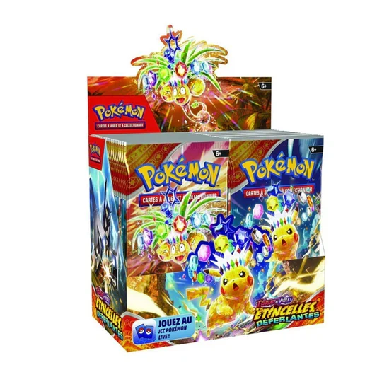 Pokémon Etincelles Déferlantes Display de boosters EV08