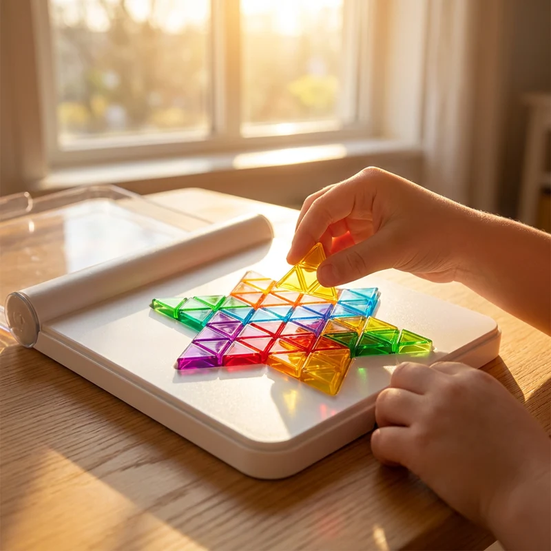 Puzzle Logique · Blocs, Formes & Cartes Défis Tangram | Les Petiots™