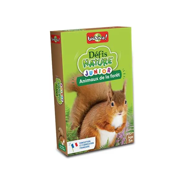 Défis Nature Junior - Animaux de la forêt (FR)