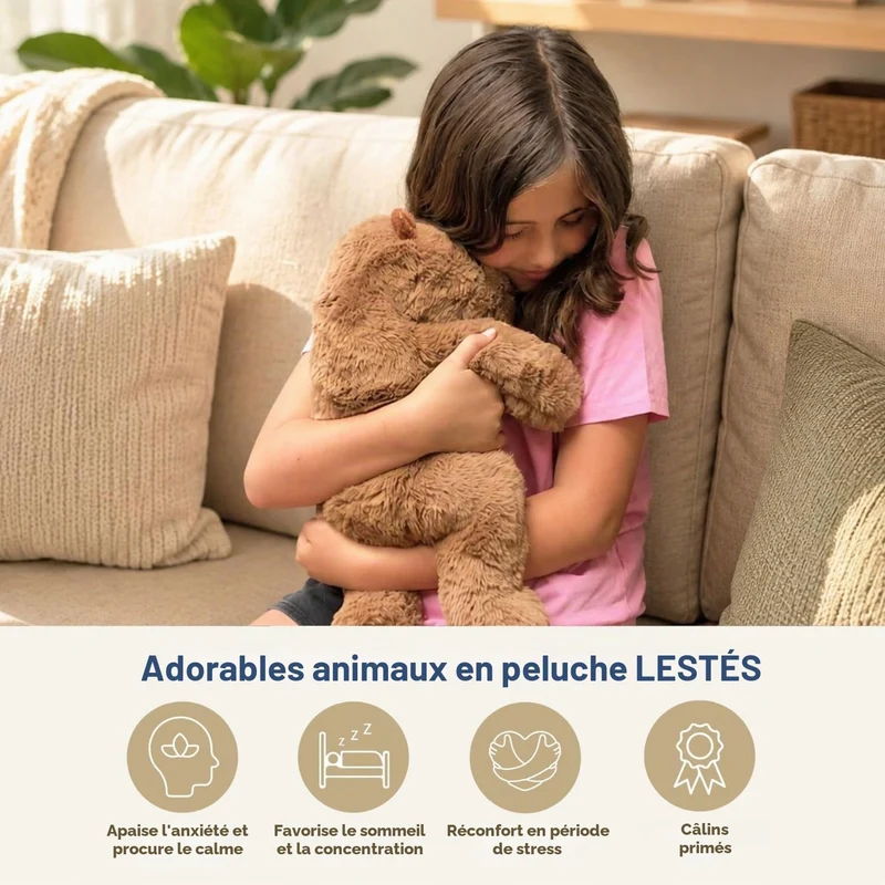 Peluche lestée 4,5 livre Cam le Capybara
