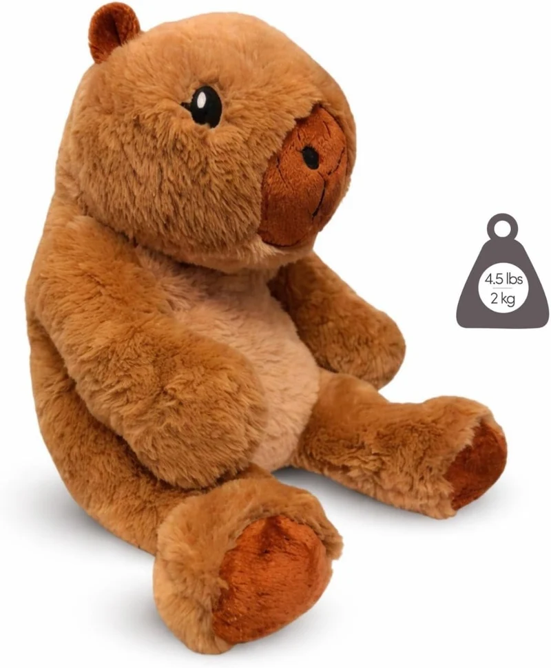 Peluche lestée 4,5 livre Cam le Capybara