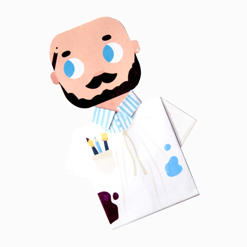 10 Origamis de l’Égalité - Les métiers
