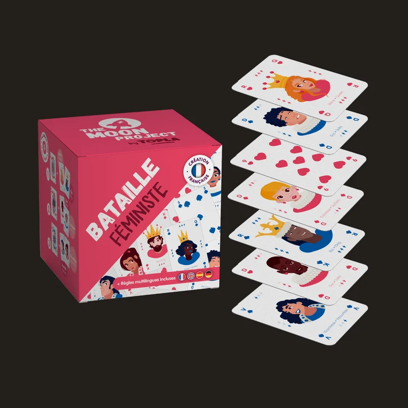 Bataille Féministe - Le classique jeu de 52 cartes revisité