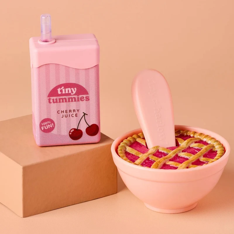 Box tarte aux cerises et jus de cerises