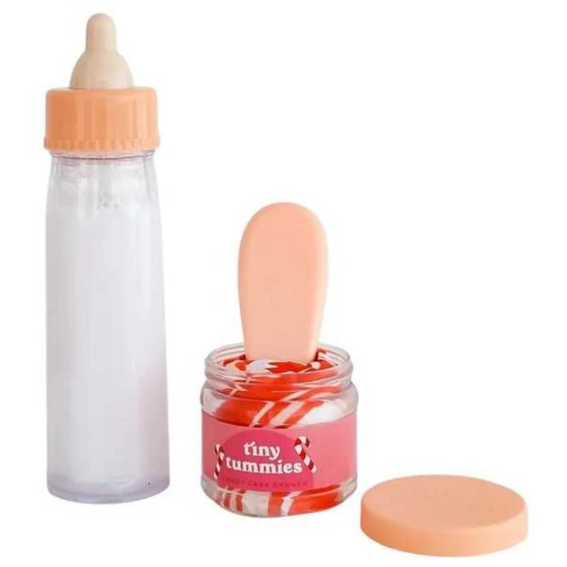 Biberon & petit pot sucre d'orge pour poupée