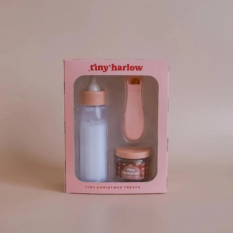 Biberon & petit pot spécial pain d'épices pour poupée