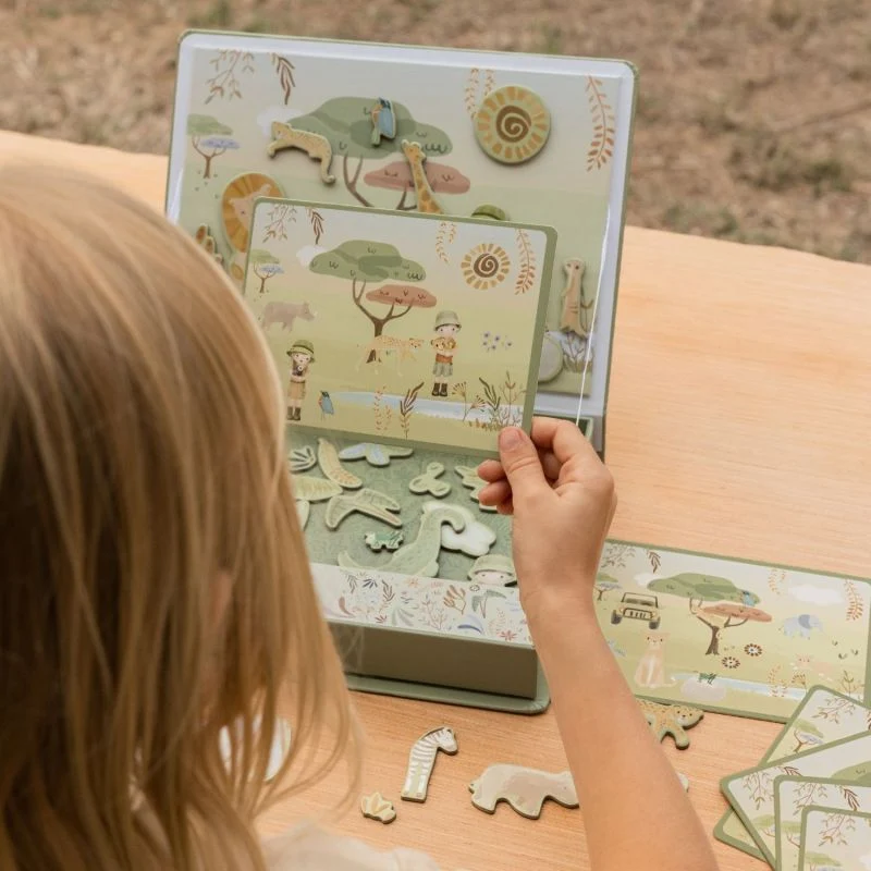 Jeu magnétique Safari Friends