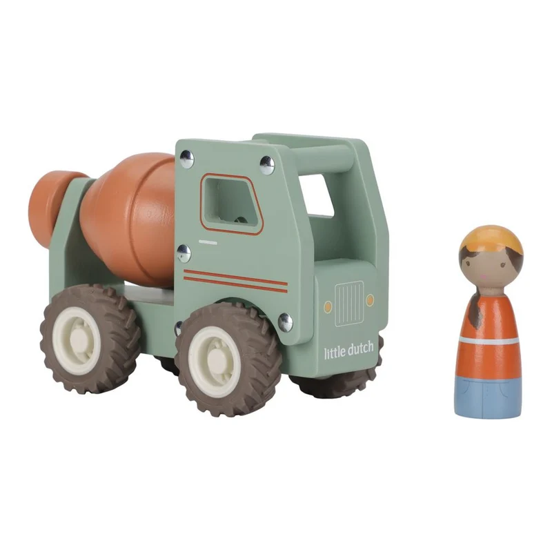 Camion toupie en bois FSC