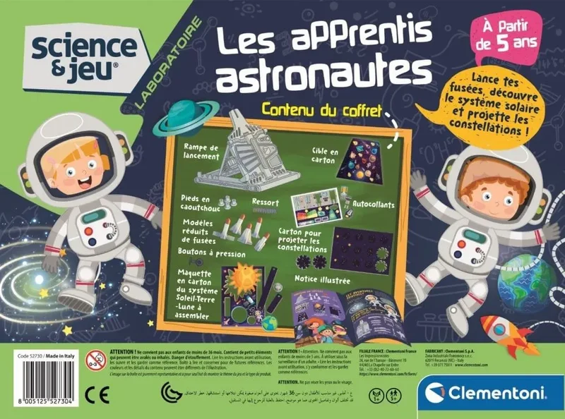Coffret Apprentis Astronautes de Clémentoni