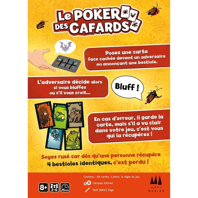 Le Poker des Cafards (Edition 2025)
