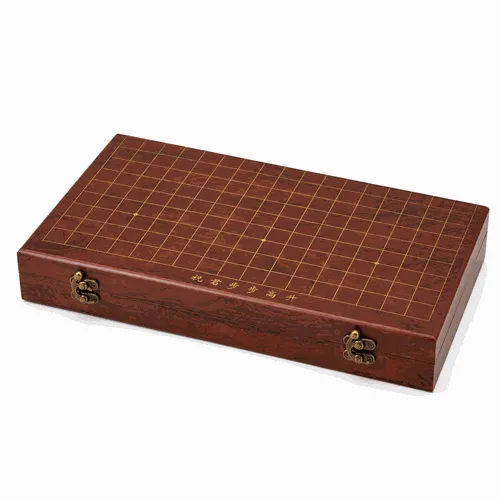 Goban en Bois Pliable 19x19 avec tiroirs amovibles