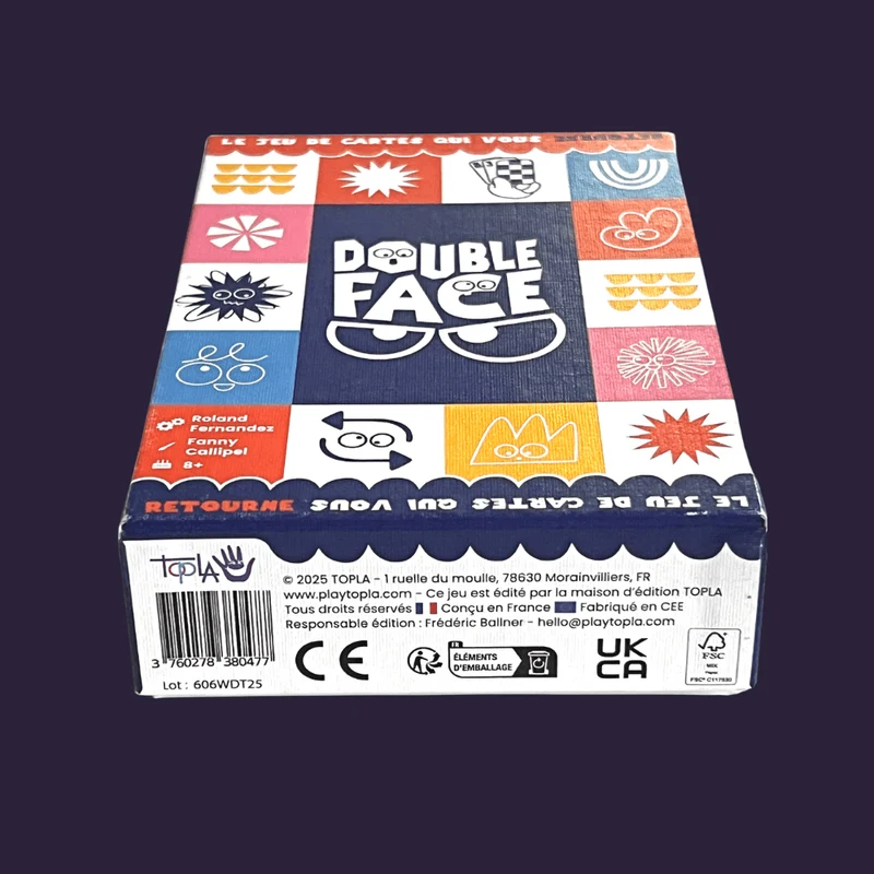 Double Face - Jeu de cartes de plis