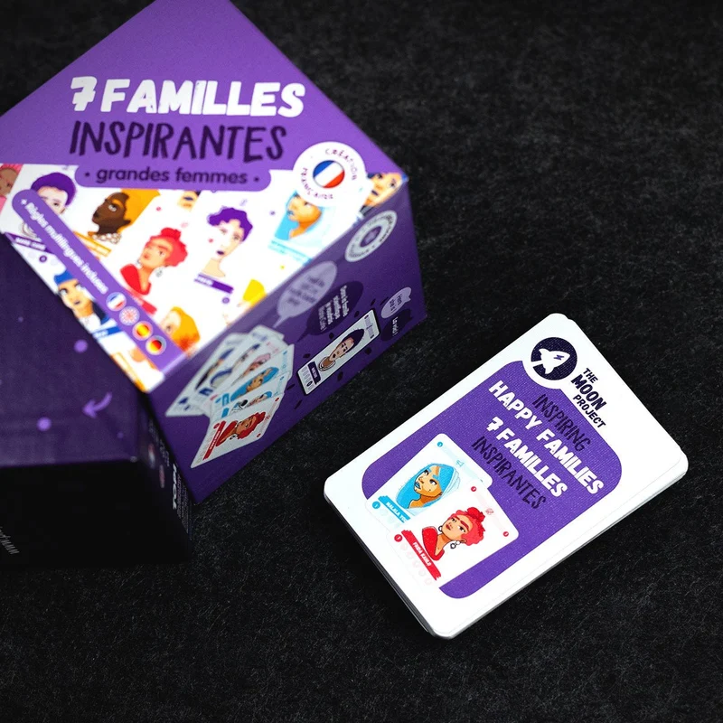 7 familles inspirantes - Le jeu sur les femmes connues ou oubliées